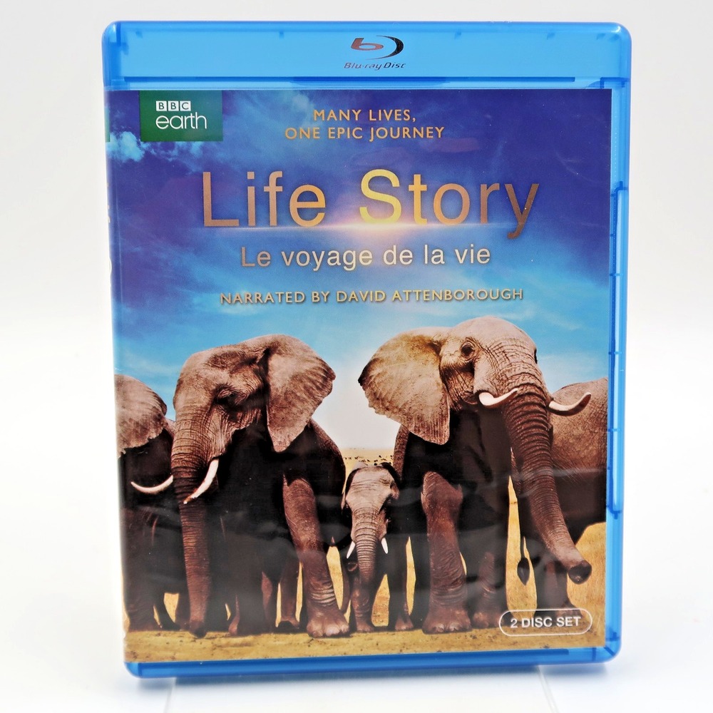 BBC EARTH Life Story Blu-ray David Attenborough Narrated 2-Disc Set PG